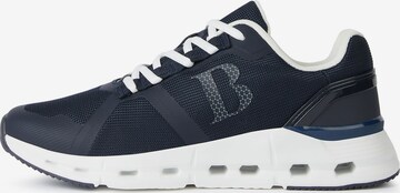 Boggi Milano Sneakers laag in Blauw: voorkant