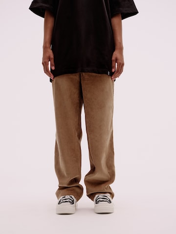 regular Pantaloni 'Theo' di Pacemaker in beige: frontale