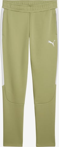 PUMA Sporthose 'TeamEVOSTRIPE' in Grün: Vorderseite