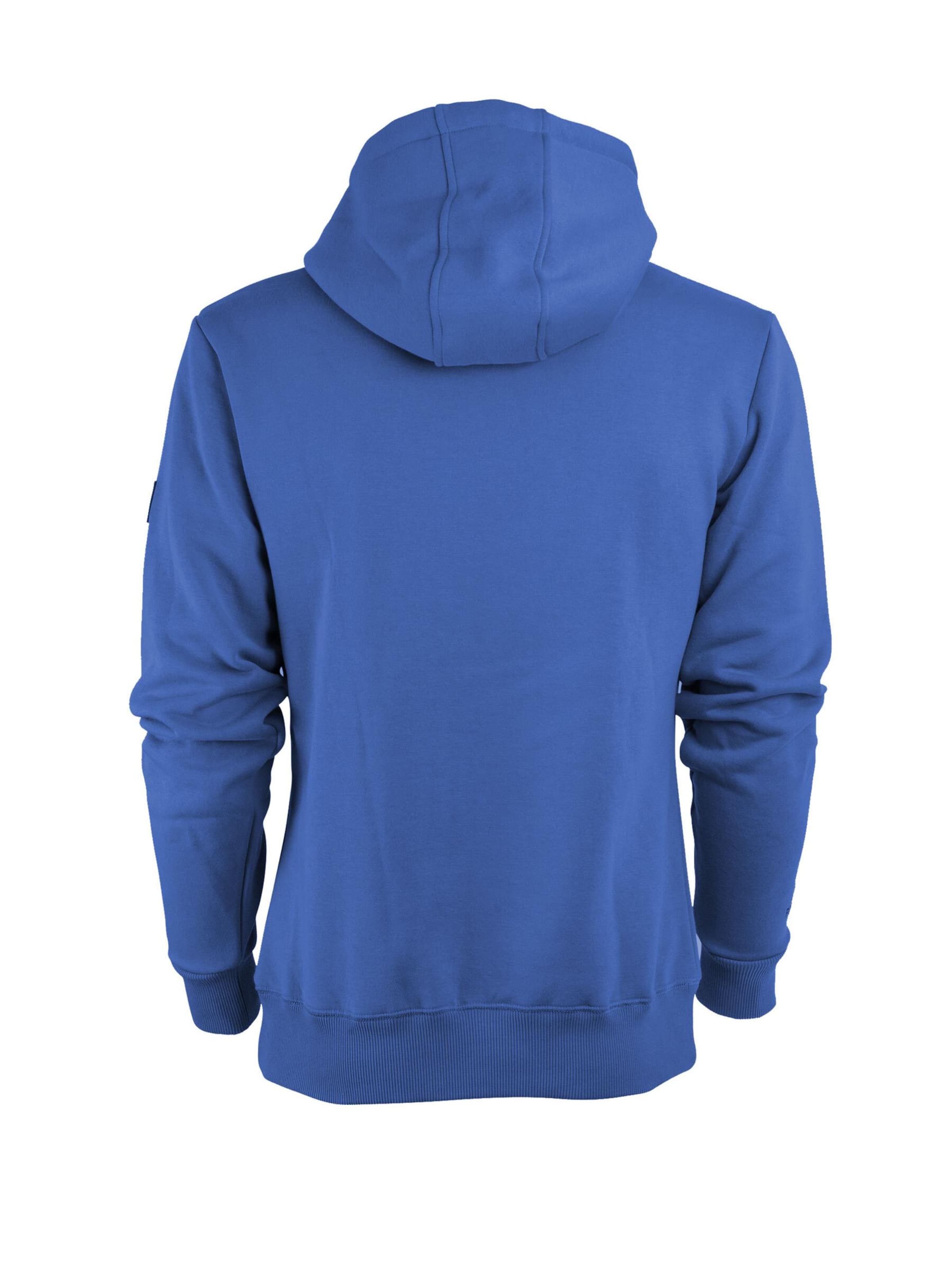 FORSBERG Sweatshirt 'Pettarson Hoodie mit Logo' in Blue