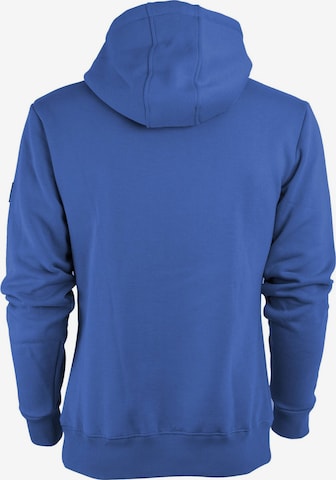 FORSBERG Sweatshirt 'Pettarson Hoodie mit Logo' in Blue: front