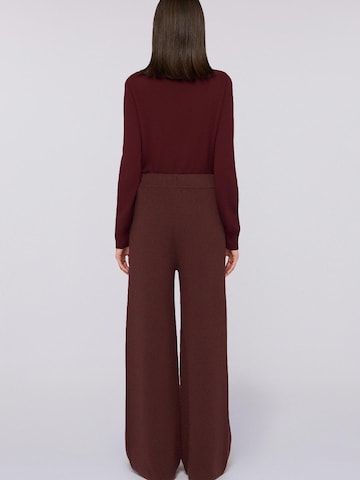 Wide Leg Pantalon Trussardi en marron