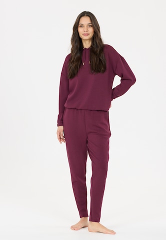 Athlecia Tapered Sports trousers 'Jacey' in Red