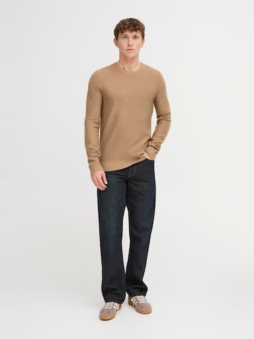 BLEND Strickpullover ' BHDANA ' in Braun