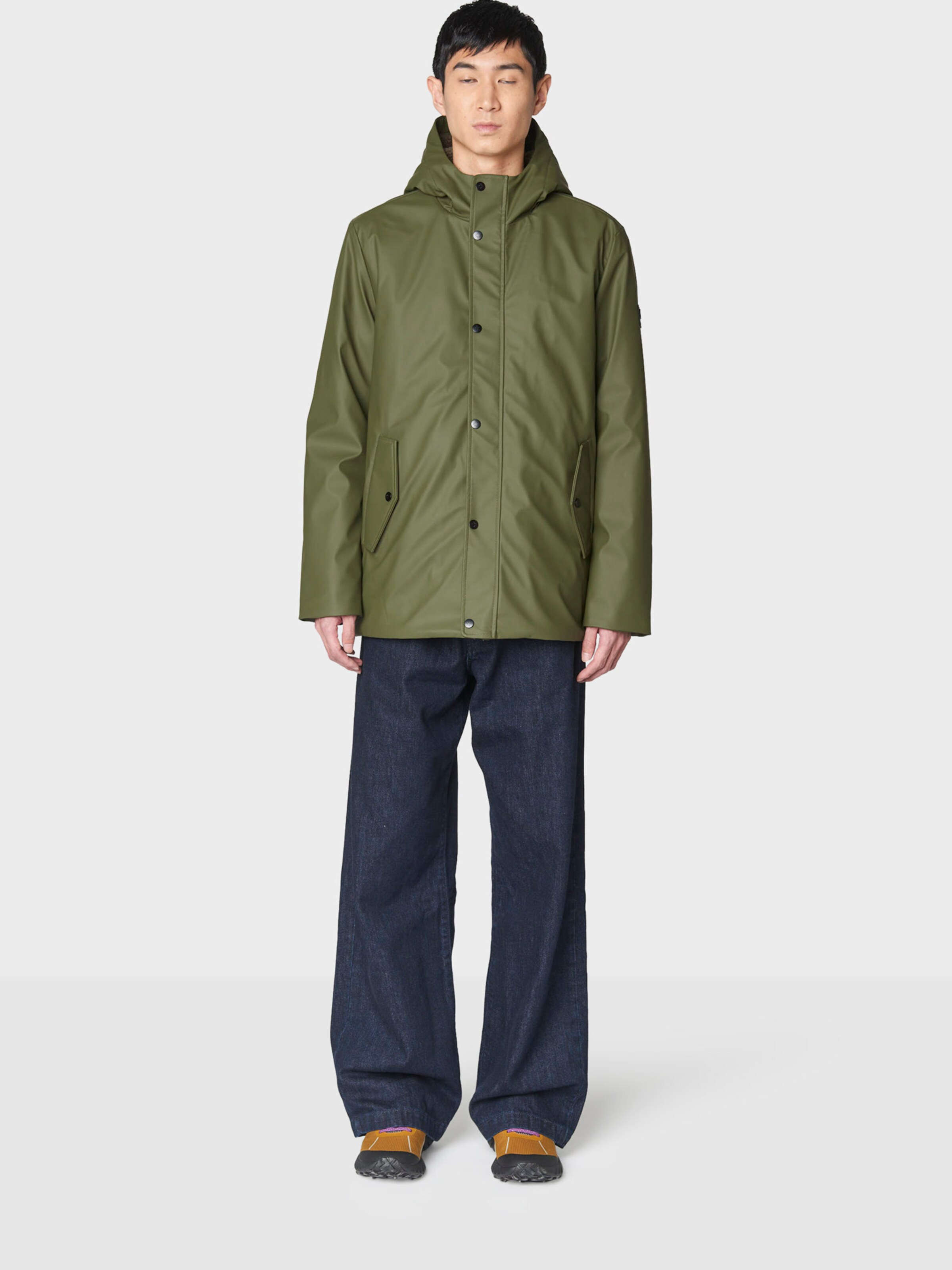 Canadian Classics Between-seasons parka 'Galahad' in Green