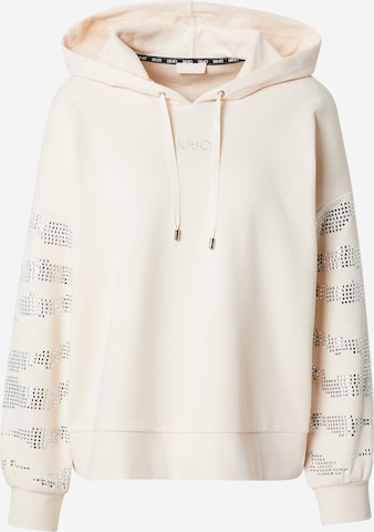 Liu Jo Sweatshirt 'ECS' in Beige: Vorderseite