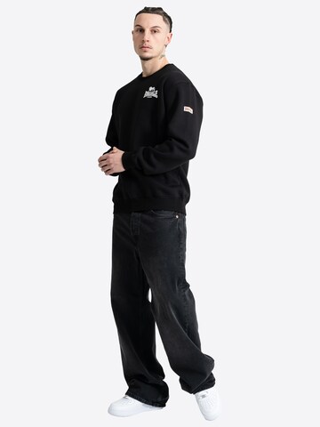 LONSDALE Sweatshirt 'Haighton' in Black