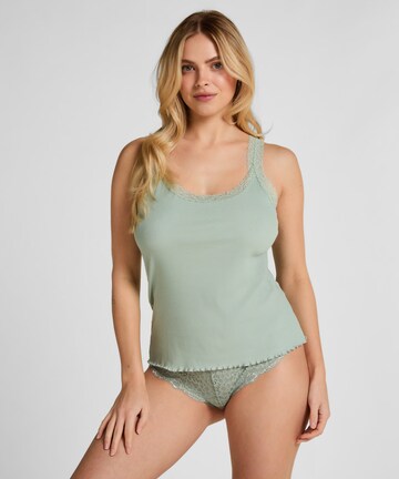 Hunkemöller Shirt body in Groen
