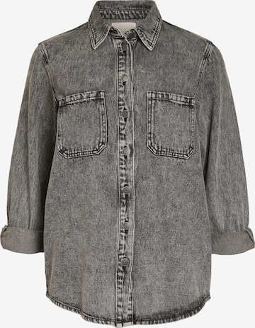OBJECT Blouse 'Sanni' in Grey: front
