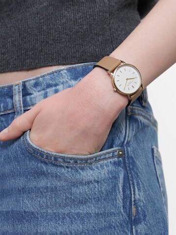 Liebeskind Berlin Uhr in Beige: Vorderseite