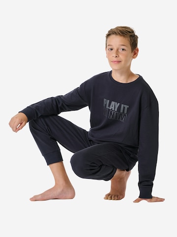 SCHIESSER Pajamas in Blue