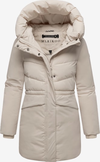 Žieminis paltas 'Delilah 16' iš MARIKOO, spalva – smėlio, Prekių apžvalga