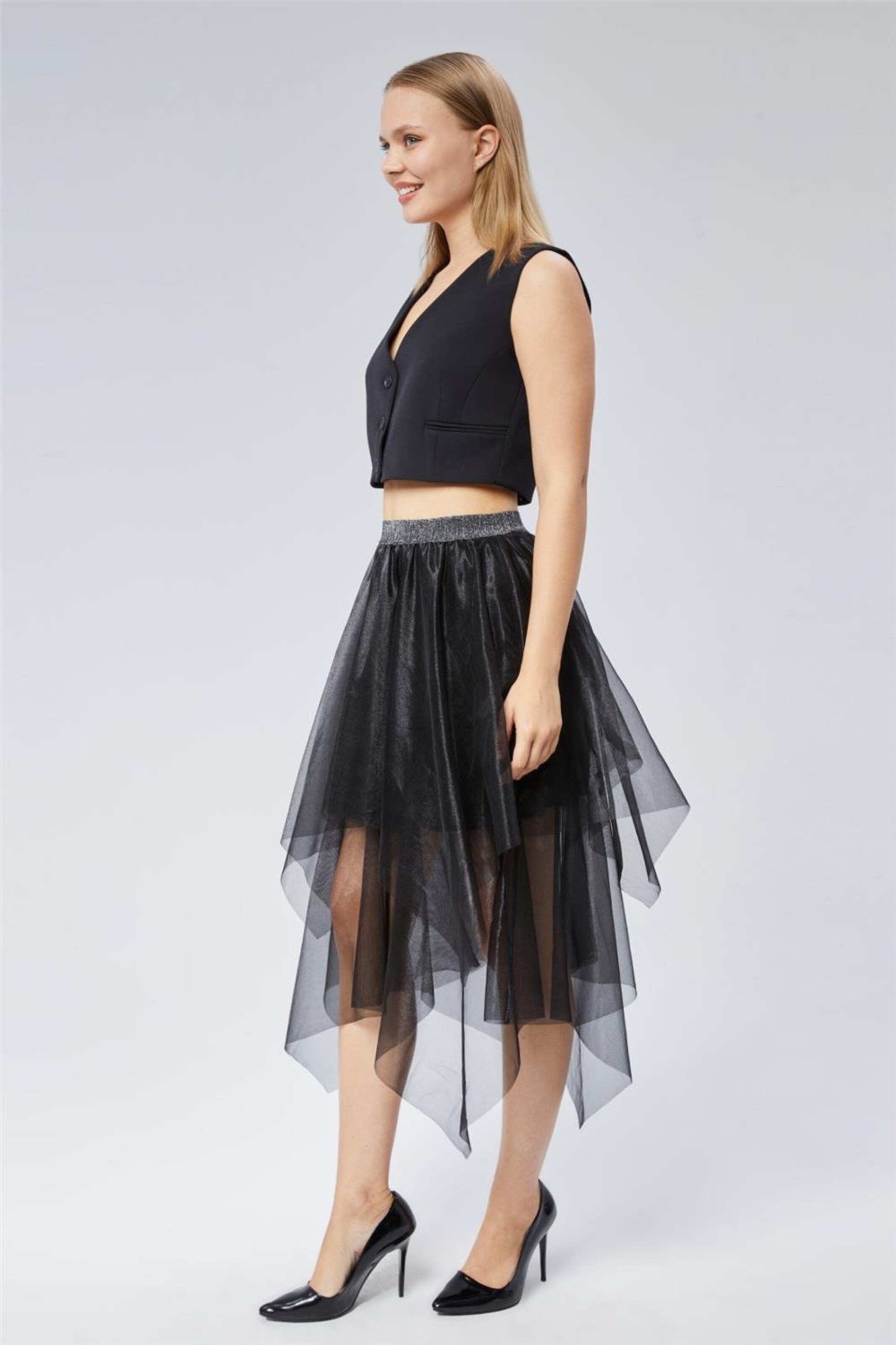 HOME STORE Skirt in Black: front
