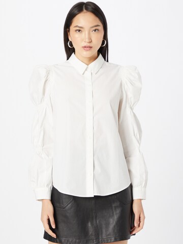 LEVI'S ® Blouse 'Zuma Cinched Slv Blouse' in Wit: voorkant