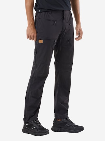 Regular Pantalon outdoor 'Lofoten' SWEDEMOUNT en noir