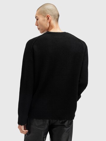 AllSaints Trui 'SCRIPTURE' in Zwart
