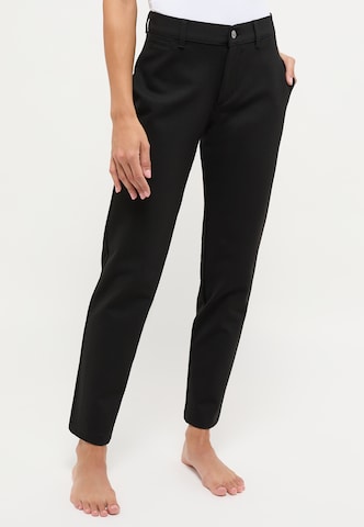 Angels Tapered Jeans 'Louisa' in Zwart: voorkant