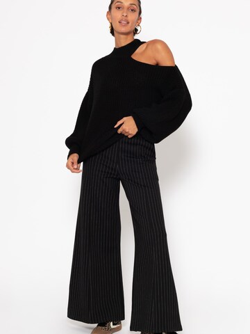 SASSYCLASSY Oversizepullover in Schwarz