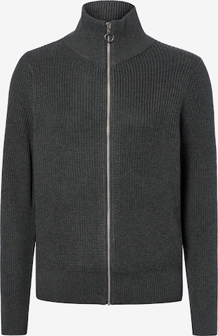 Cardigan Franco Callegari en noir : devant