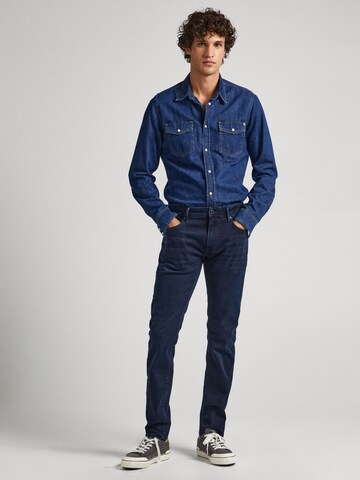 Pepe Jeans Tapered Jeans 'STANLEY' in Blau