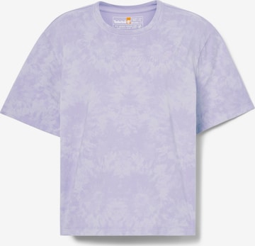 T-shirt TIMBERLAND en violet : devant