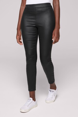 Soccx Skinny Jeggings 'Pi:a' in Black: front