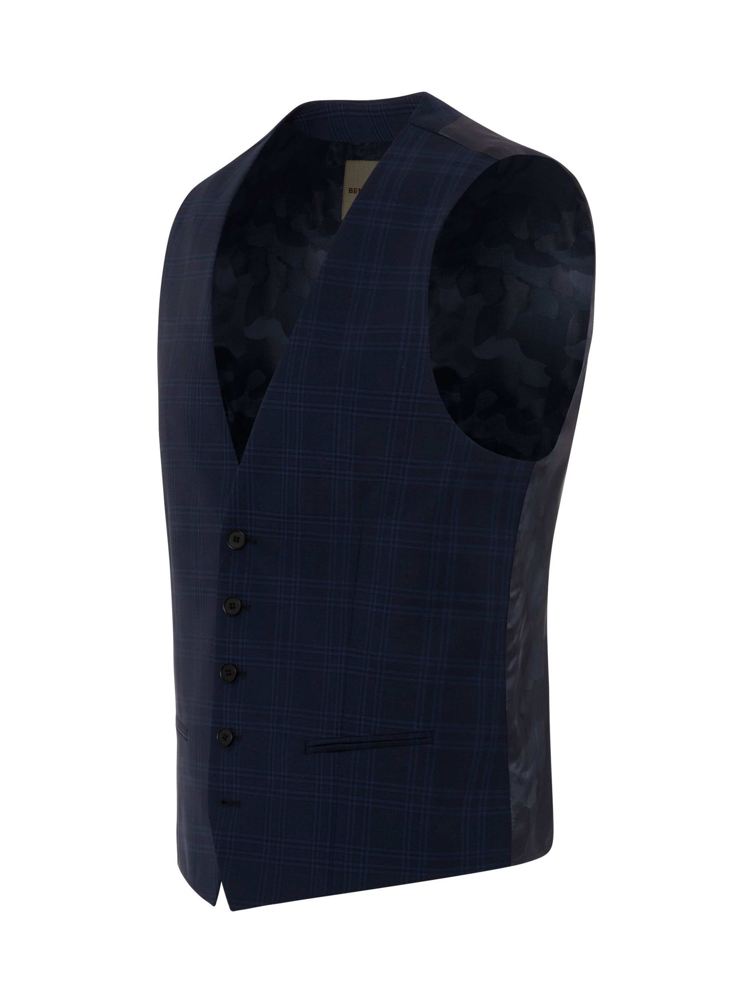 BENVENUTO Suit Vest 'Umberto' in Blue