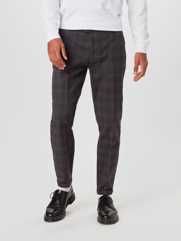 Redefined Rebel Slim fit Pants 'Ercan' in Grey: front