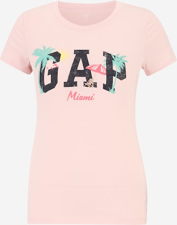T-shirt Gap Petite en rose : devant