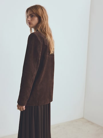 MANGO Blazers 'Berta' in Bruin