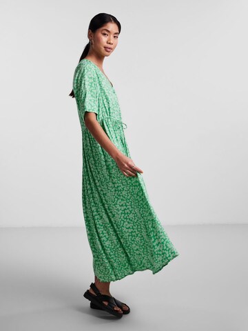 PIECES Dress 'Nya' in Green