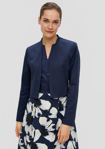 Blazer s.Oliver BLACK LABEL en bleu : devant