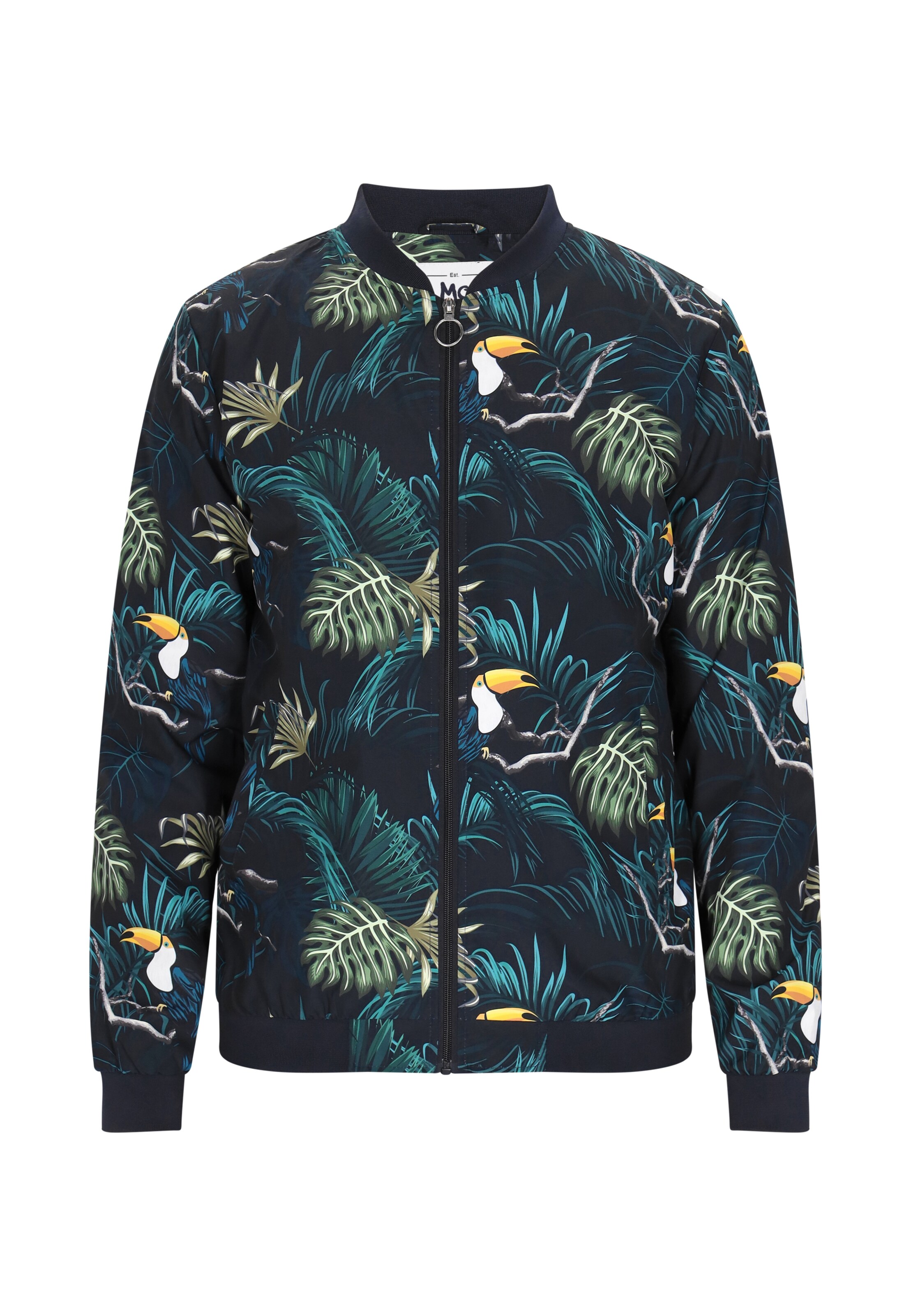 MO Prechodná bunda - Čierna: predná strana