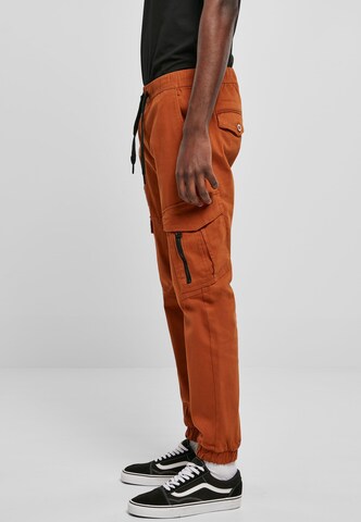 SOUTHPOLE Tapered Cargo trousers in Brown