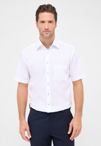 ETERNA Regular fit Button Up Shirt in White: front