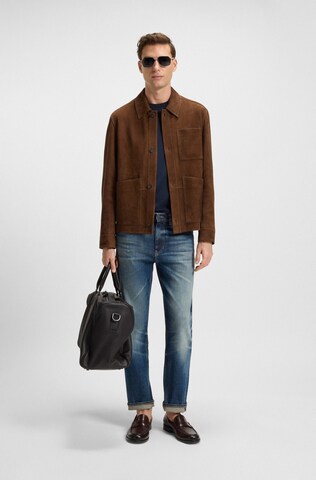 BOSS Between-Season Jacket 'C-Markuedo' in Brown