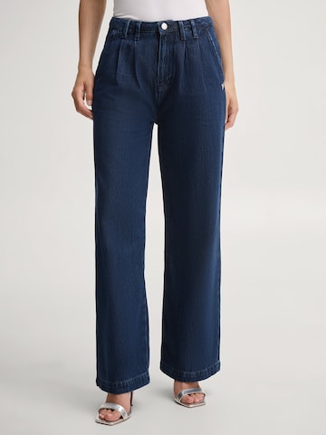 Wide Leg Jean à pince JOOP! en bleu : devant