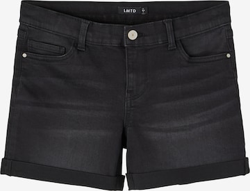 LMTD Slimfit Shorts 'Tomo' in Schwarz: predná strana