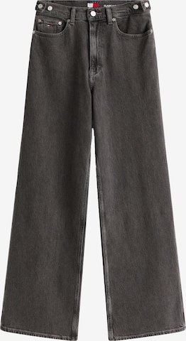 Tommy Jeans - Pierna ancha Vaquero 'CLAIRE' en gris: frente
