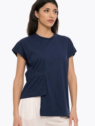 4TAILORS - Camisa 'Connect Me' em azul