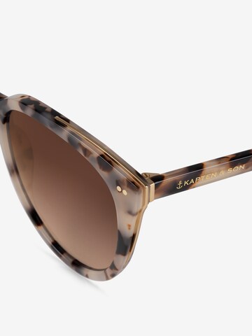 Ochelari de soare 'Manhattan Sand Tortoise Brown' de la Kapten & Son pe maro