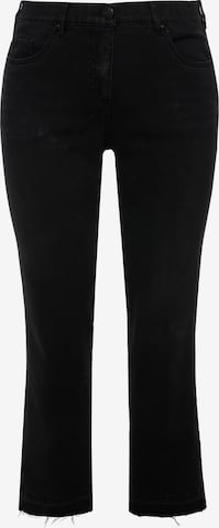 Ulla Popken Slim fit Jeans in Black: front