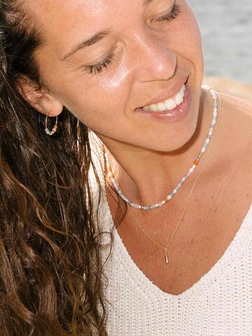 fejn Necklace in Silver: front