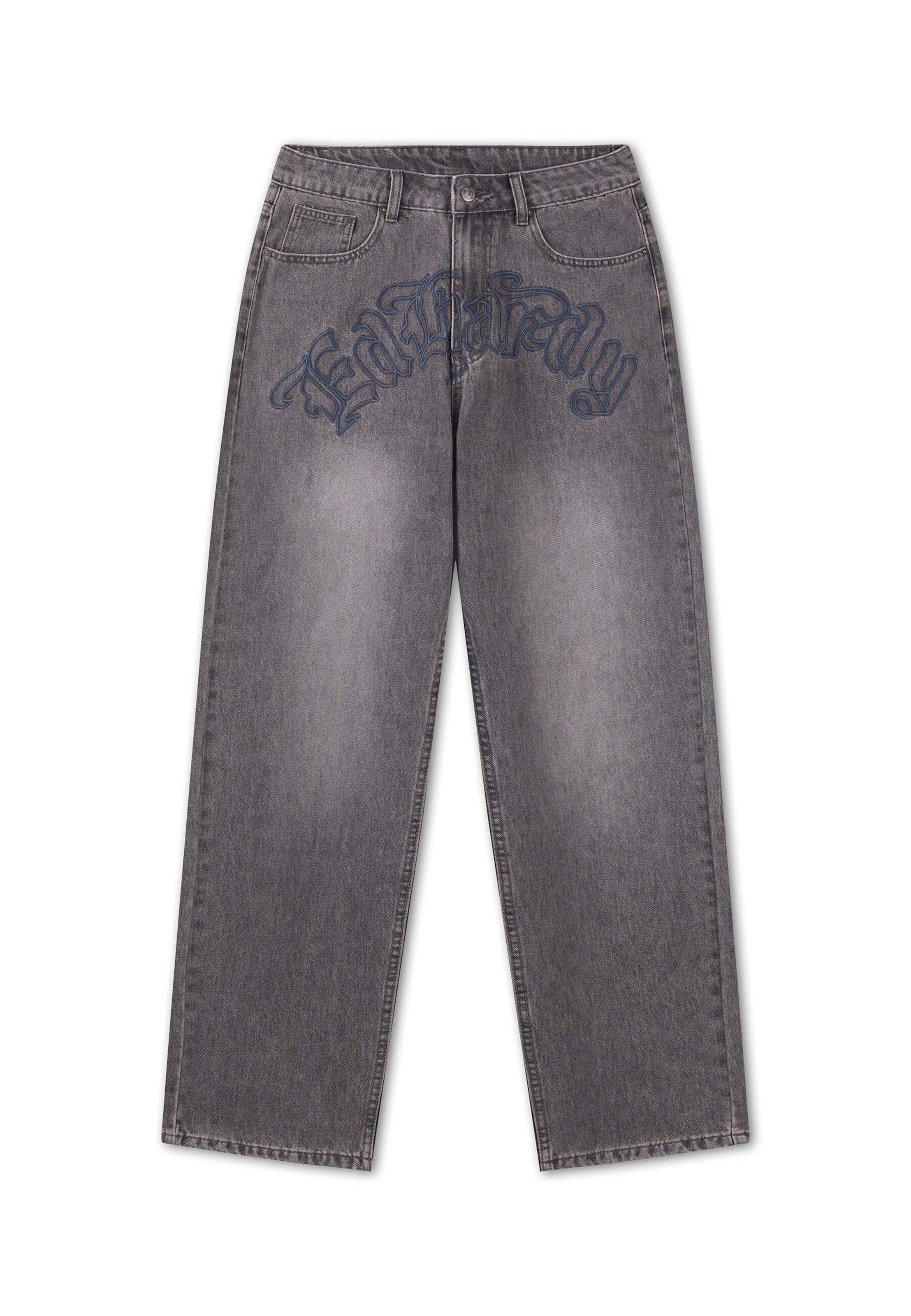 Ed Hardy Jeans i 25-26 i blå / grå / rød, Produktvisning