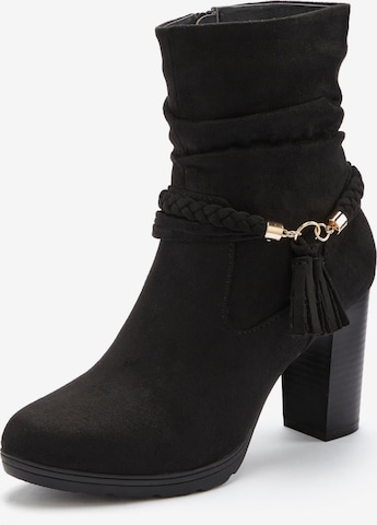 LASCANAČizme - crna boja: prednji dio