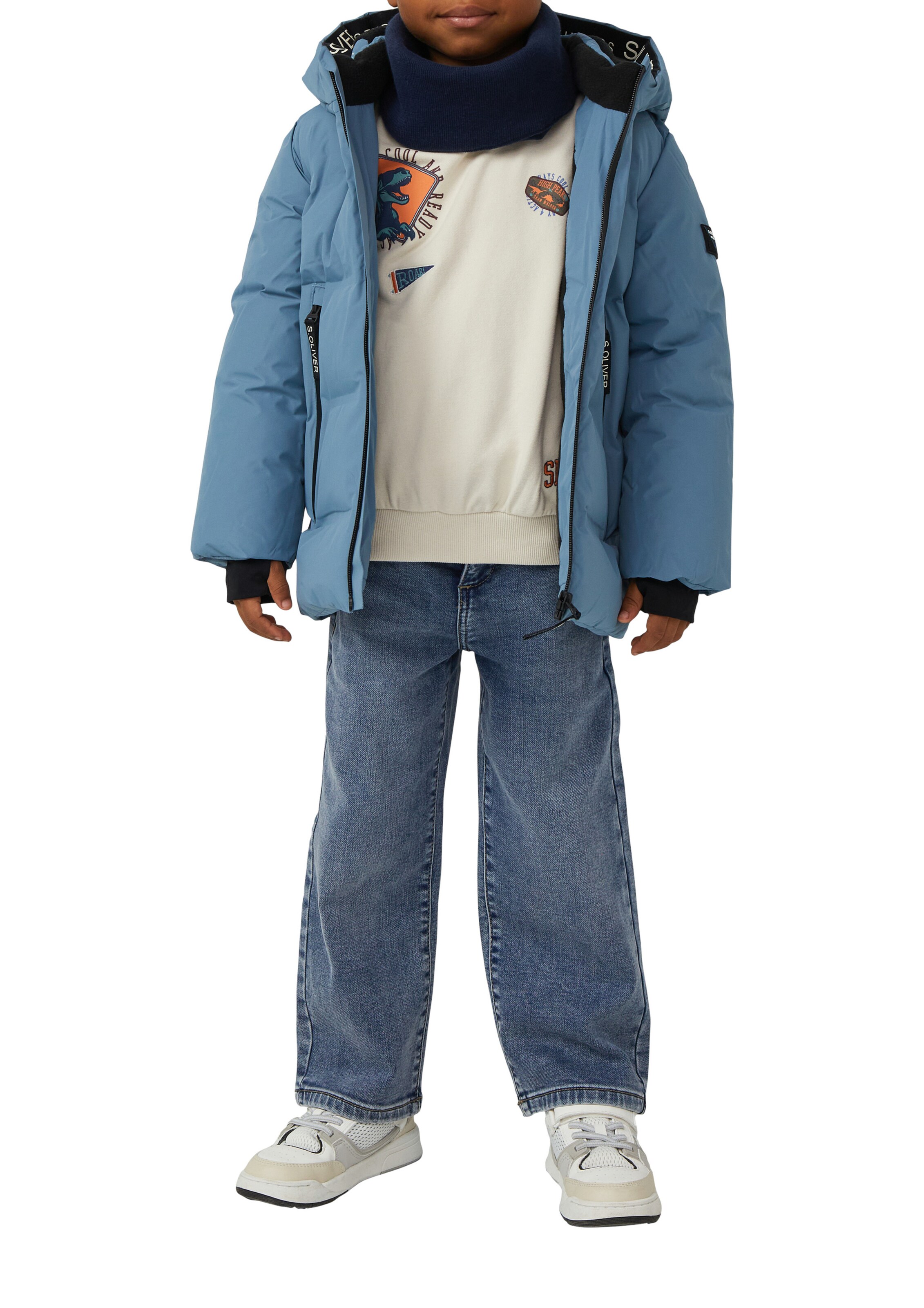 Écharpe s.Oliver en bleu