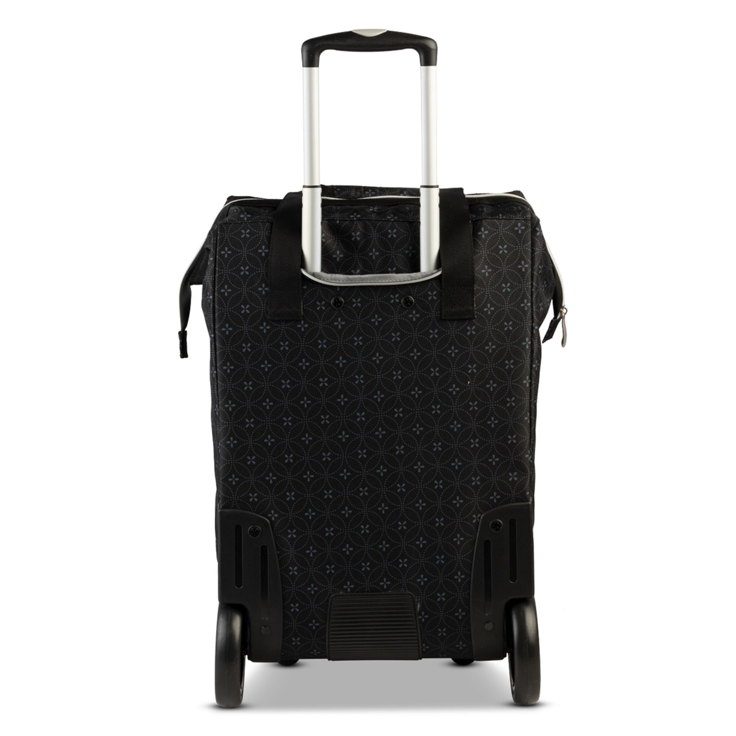 Trolley 'Big Wheel' di Punta in nero