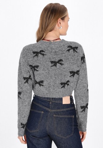 MYMO Knit cardigan in Grey