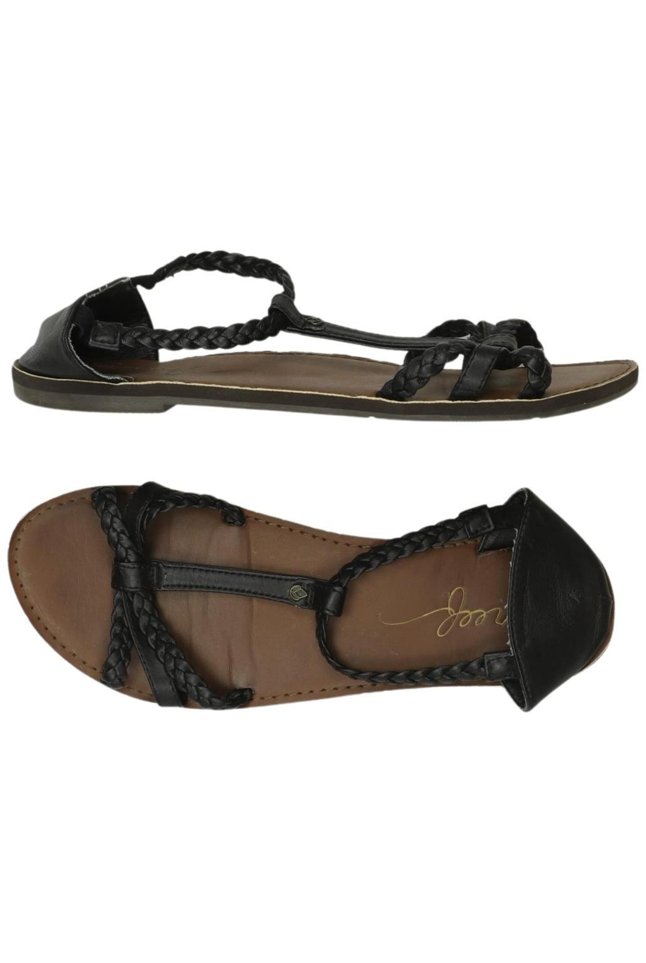 REEF Sandals & High-Heeled Sandals in 38,5 in Black: front