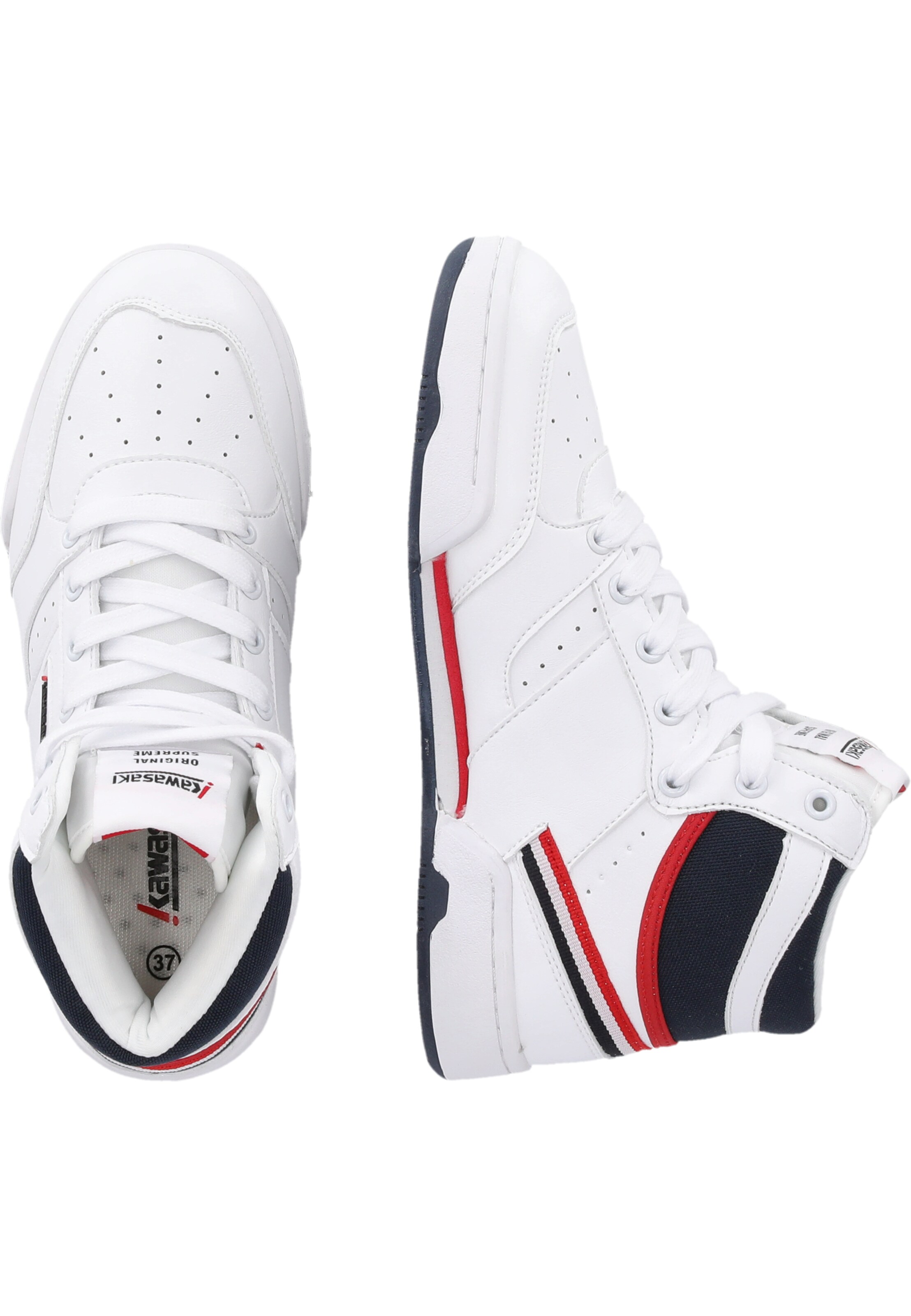 KAWASAKI Sneaker 'Supreme' in Weiß